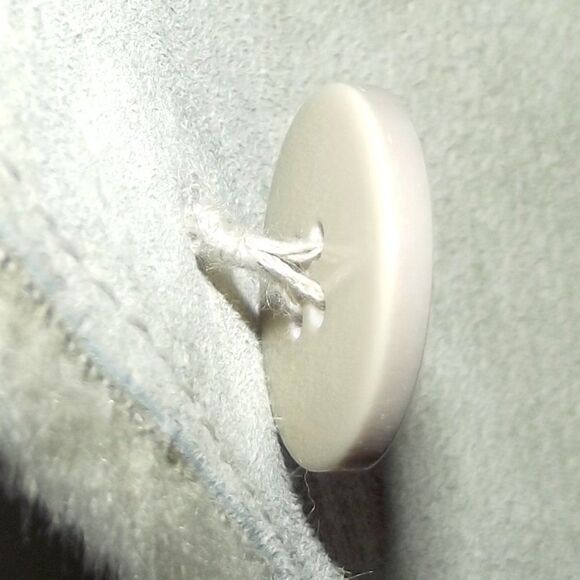 OSCAR PIEL Suede Leather Jacket, M, Faux Sherpa lining, VINTAGE, Pockets - Picture 8 of 14